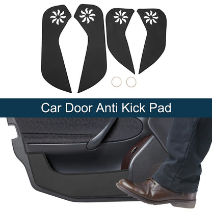 Car Door Anti Kick Pad Sticker Protector for Ford EcoSport (2013) - Black