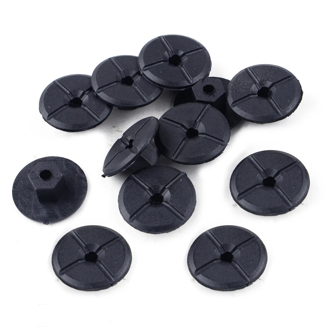 50PCS 4.2mm Unthreaded Nuts for Mercedes-Benz W124 W204 W164