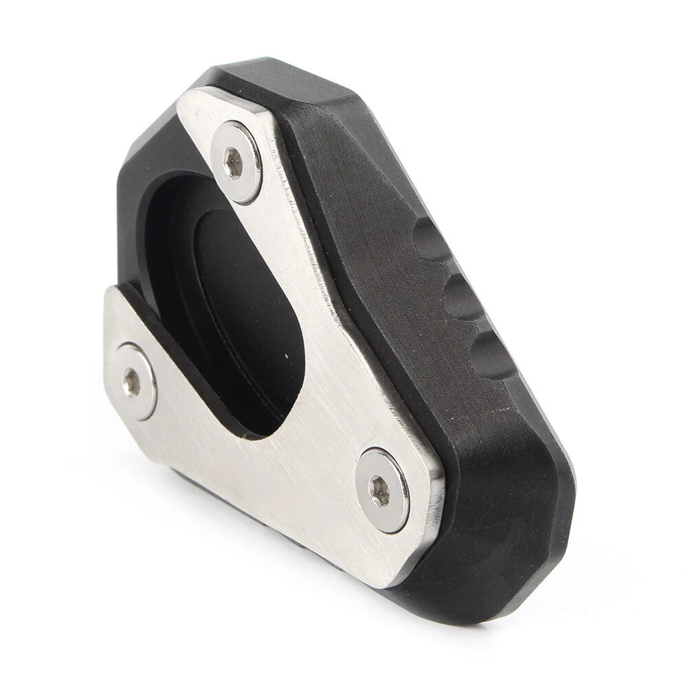 Side Stand Kickstand Foot Plate Pad for Kawasaki Z800 (2013-2016) Black