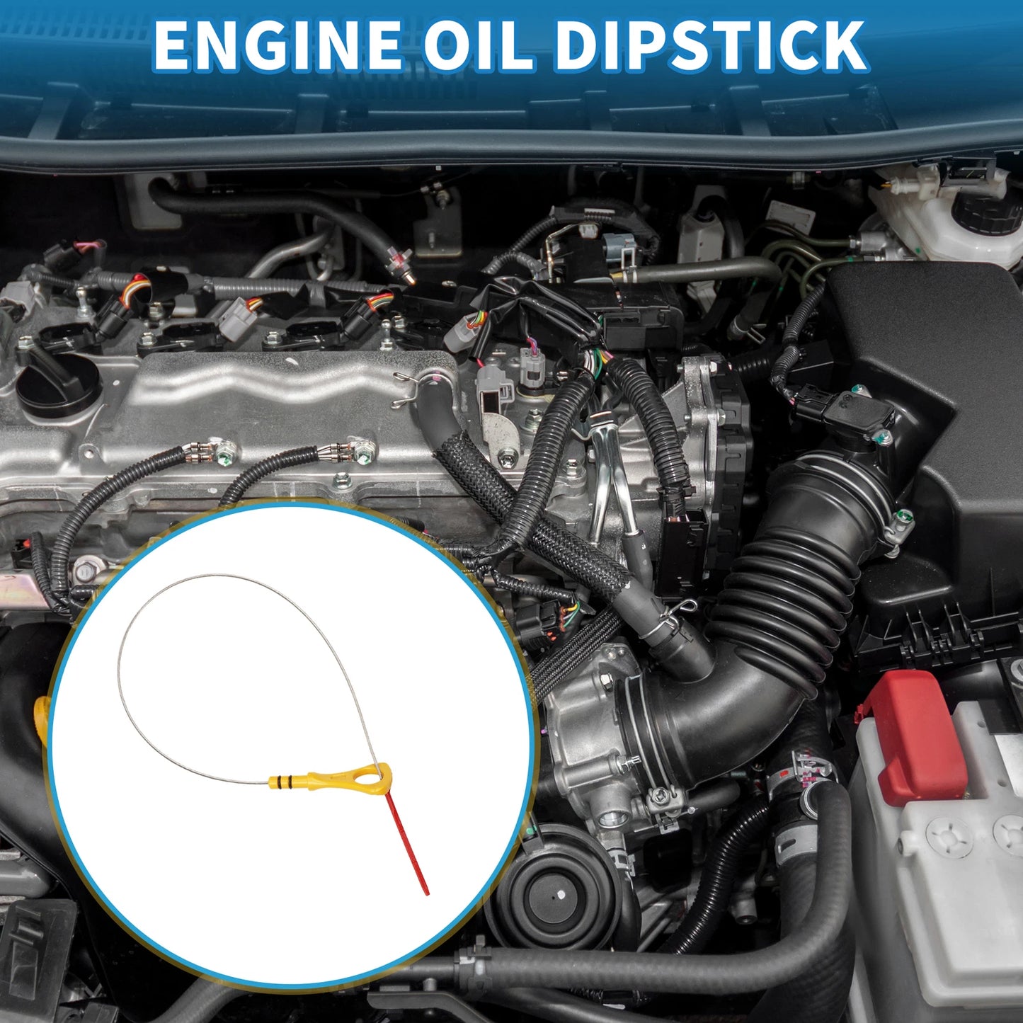 Engine Oil Dipstick for Hyundai Santa Fe DM 2.2T (2012-2014)