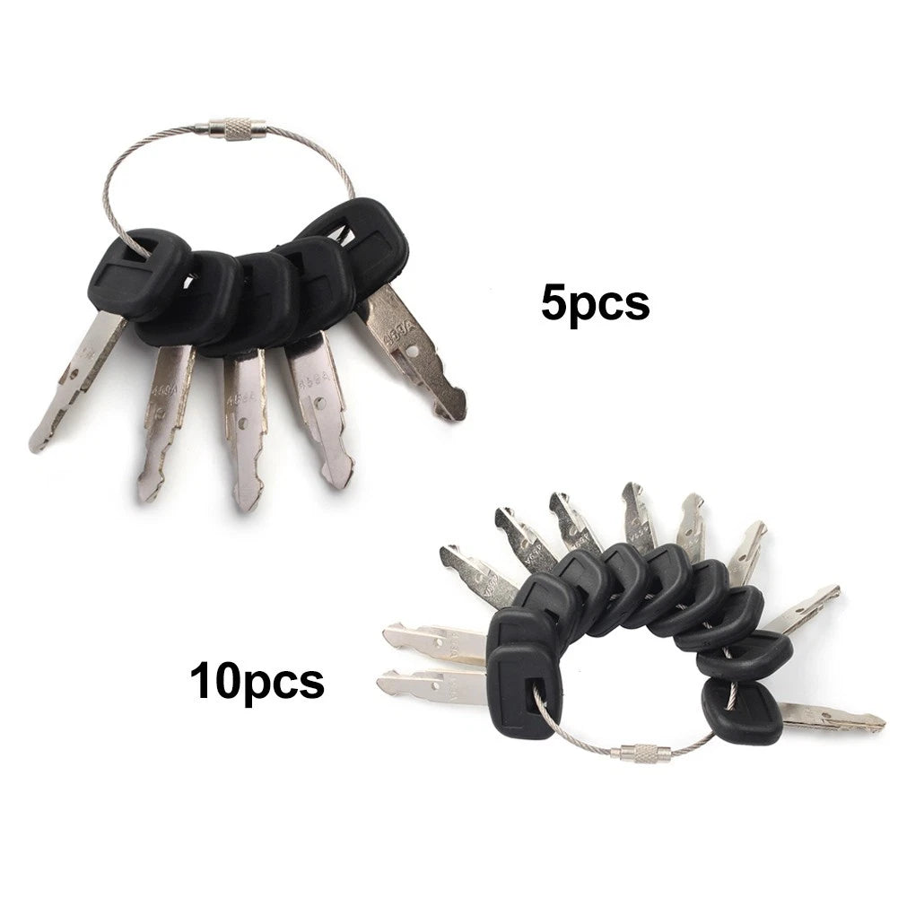 10 x Ignition Keys for Kubota Mini Excavator (No Year Specified)