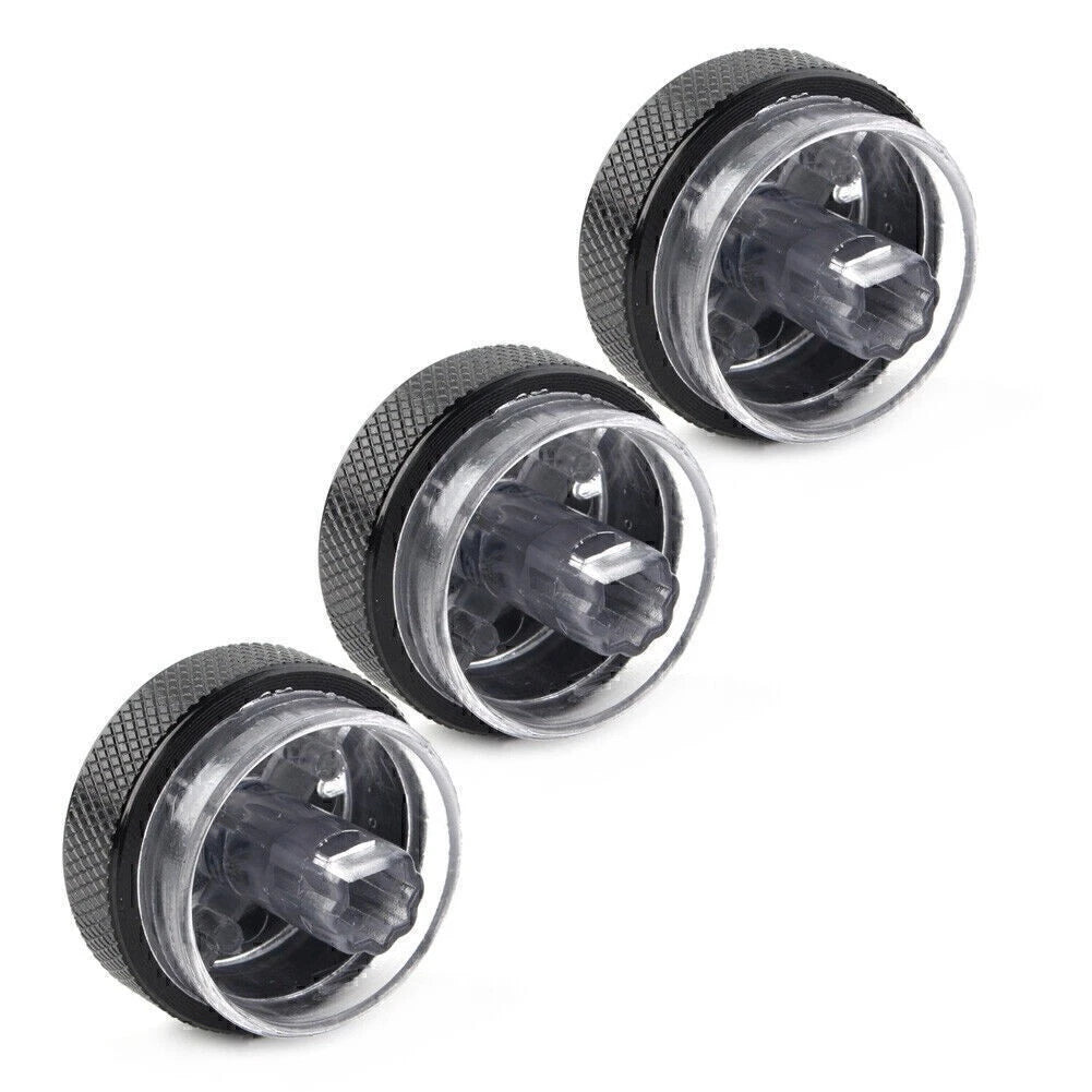 3 x Air Conditioner Switch Knob for Ford Focus MK2 MK3 Mondeo C-Max