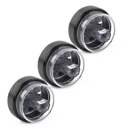 3 x Air Conditioner Switch Knob for Ford Focus MK2 MK3 Mondeo C-Max