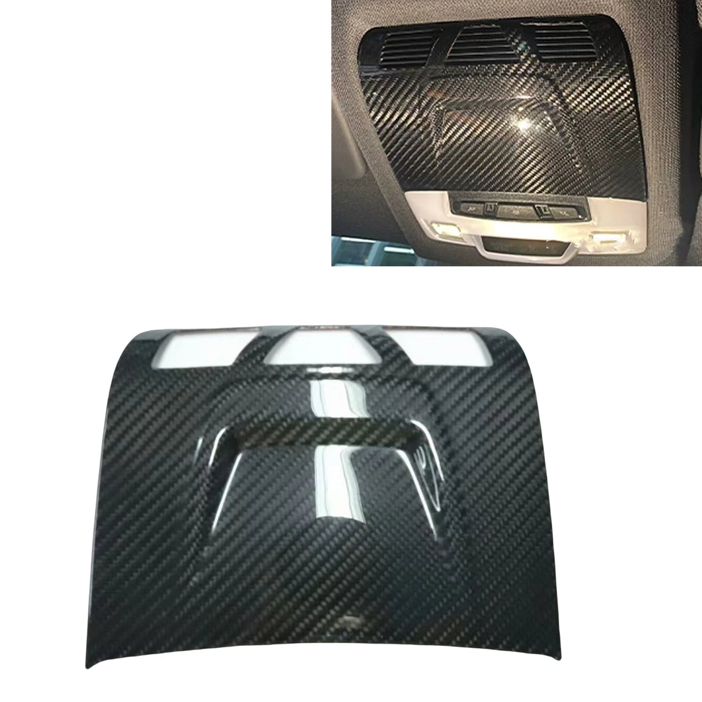 Overhead Reading Light Trim for Toyota A90 A91 Supra (2019-2023)