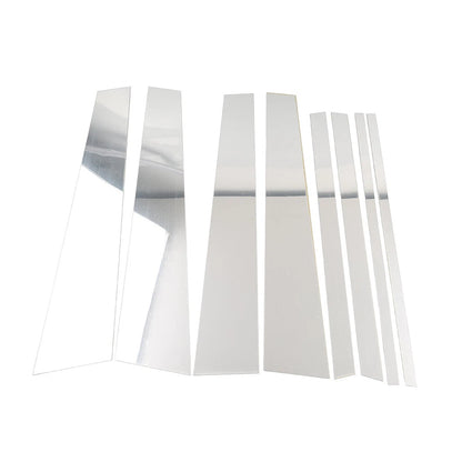 8x Pillar Post Door Window Cover Trim for Honda Pilot Ridgeline (2016-2022)