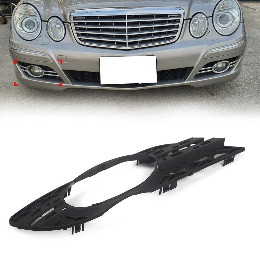 Front Fog Light Grills Cover for Mercedes-Benz E320 E350 E550 E63 (2007-2009)