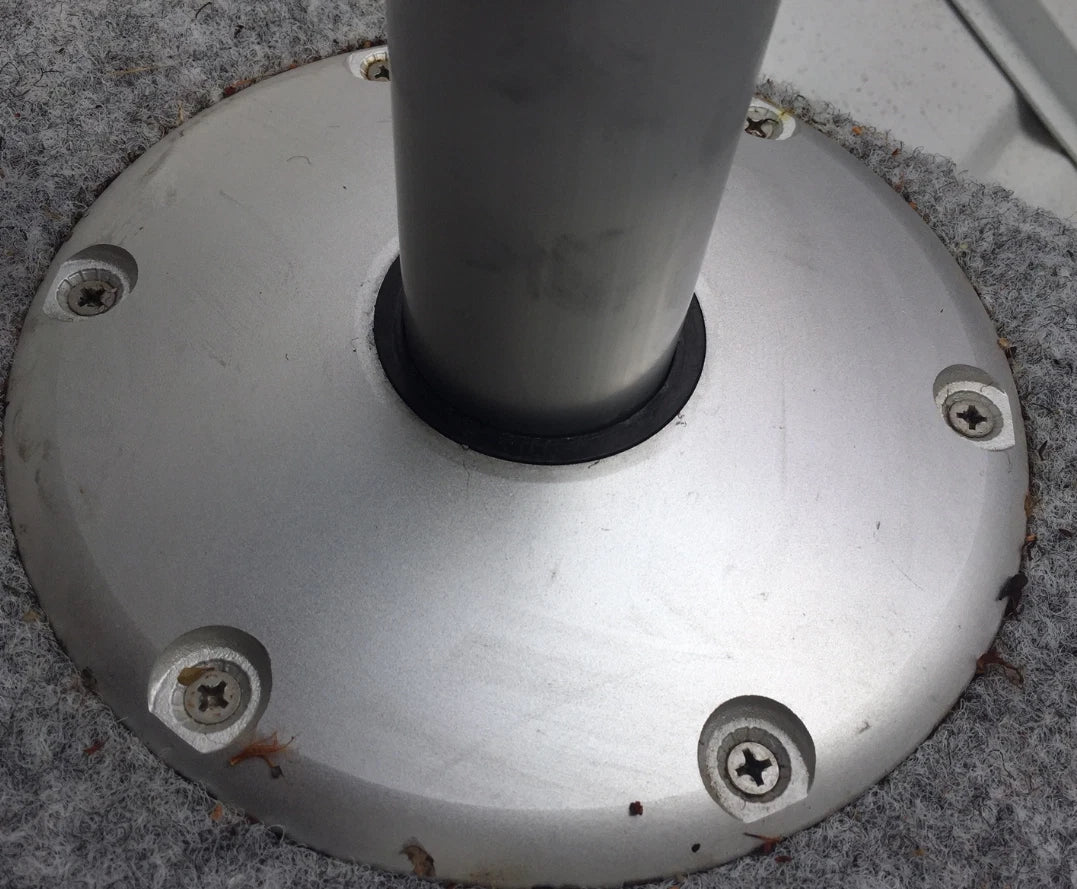 Boat Pedestal Post Plug In 60mm Diameter, 415mm Long for All 60mm Floor Plugs