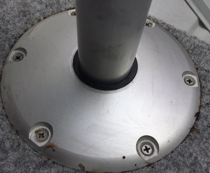 Boat Pedestal Post Plug In 60mm Diameter, 415mm Long for All 60mm Floor Plugs