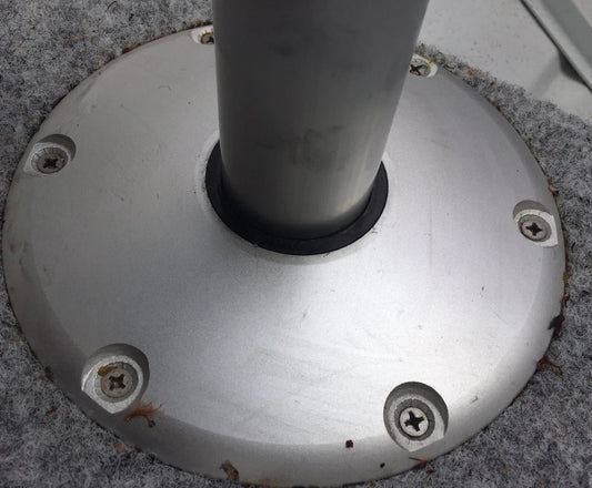 Boat Pedestal Post Plug In 60mm Diameter, 415mm Long for All 60mm Floor Plugs