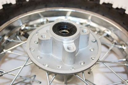 10" Rear Disc Brake Wheel Rim Knobby Tire for PIT PRO Dirt Bike