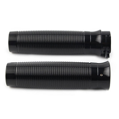 25mm Black Motorcycle Handlebar Hand Grips for Harley Bobber Chopper