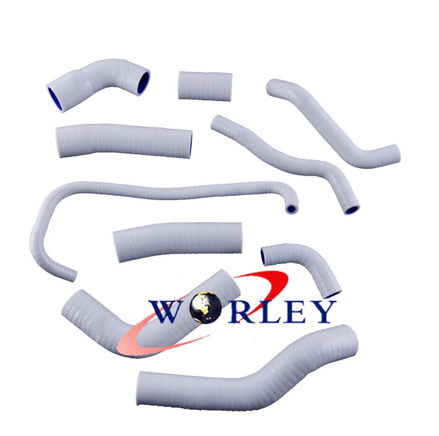 White Silicone Radiator Hose Kit for YZF R6 YAMAHA (2006-2007)