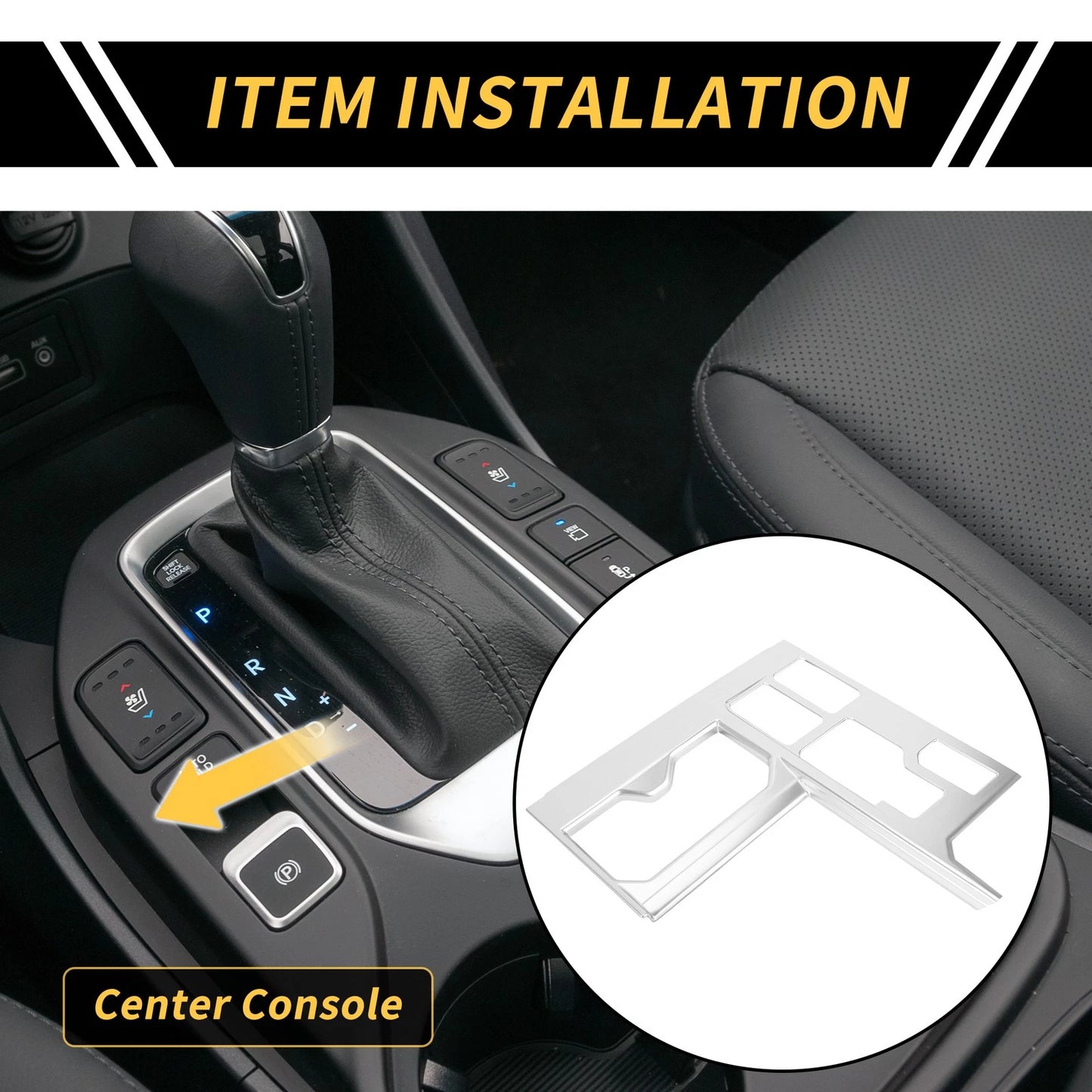 Center Console Gear Shift Frame Panel for Toyota Tundra (2022-2024)