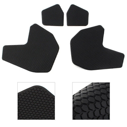 4 Pcs Black Anti-Slip Traction Tank Pad for Yamaha MT-09 FZ-09 (2013-2019)