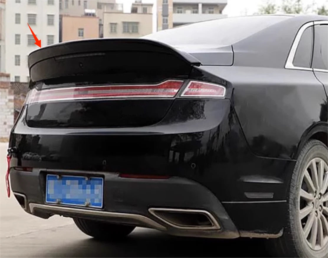 ABS Rear Trunk Spoiler Wing for Lincoln MKZ Sedan 2013-2020 Glossy Black