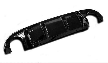 Rear Lower Bumper Diffuser Lip for Infiniti Q50 (2014-2017) Glossy Black