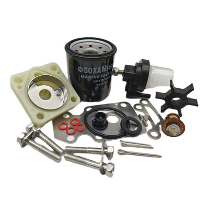 New Maintenance Kit for Yamaha F15C (2007+) Outboard, Thermostat & Filter