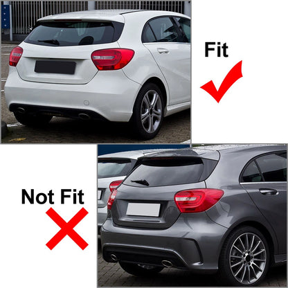Rear Bumper Side Splitters for Benz A Class W176 A180 A200 A250 (13-18)