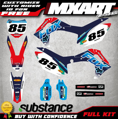 Foxy Style Graphic Kit for Honda CRF 450F (2013-2016)