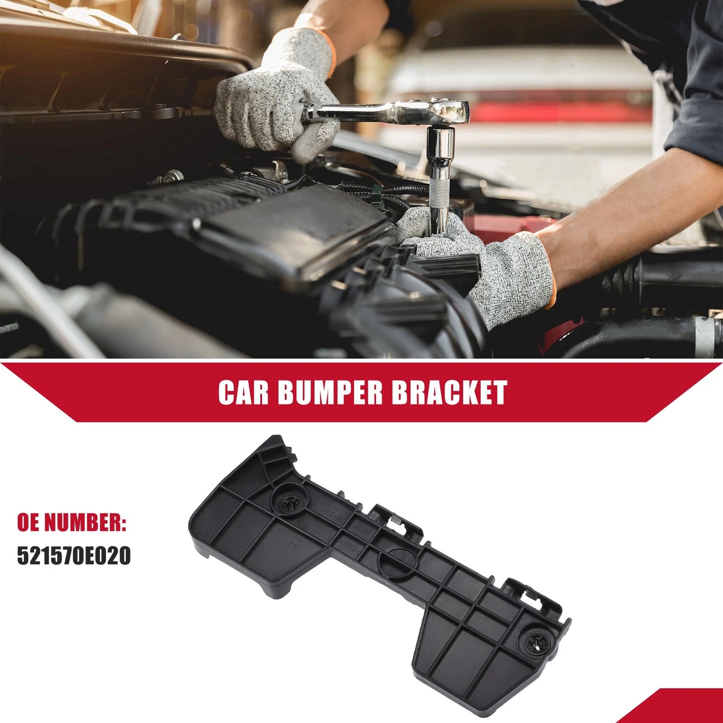 Rear Right Bumper Bracket for Toyota Highlander (2008-2013)
