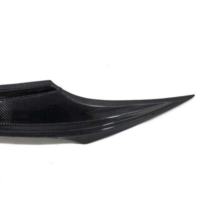 Carbon Fiber Add-on Front Bumper Grille Grill for Toyota Previa 2016-2017
