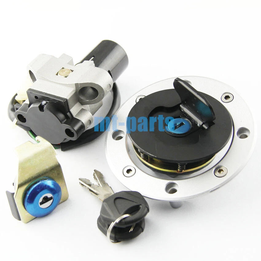 Ignition Key Switch & Fuel Tank Cap Set for Suzuki GS 500 (2001-2012)