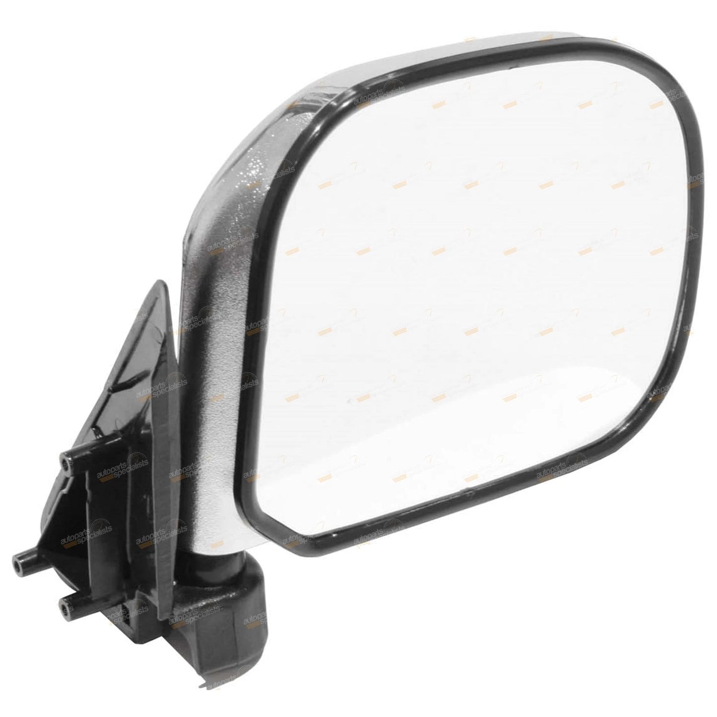 LH+RH 2 x Chrome Manual Door Mirror Pair for Toyota Hiace (1989–2005)