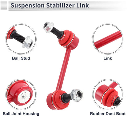 Front Stabilizer Bar Links with 2 x Bushings for Jeep Grand Cherokee (1993-2004)