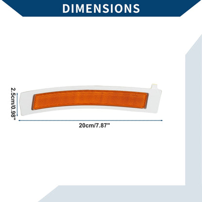 Front Right Bumper Reflector for BMW 535i GT (2010-2017)