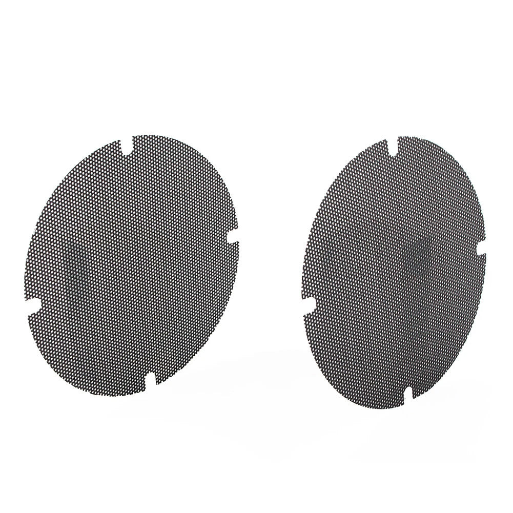 Mesh Rear Speaker Grill Covers for Harley Touring (2014-2023) Black