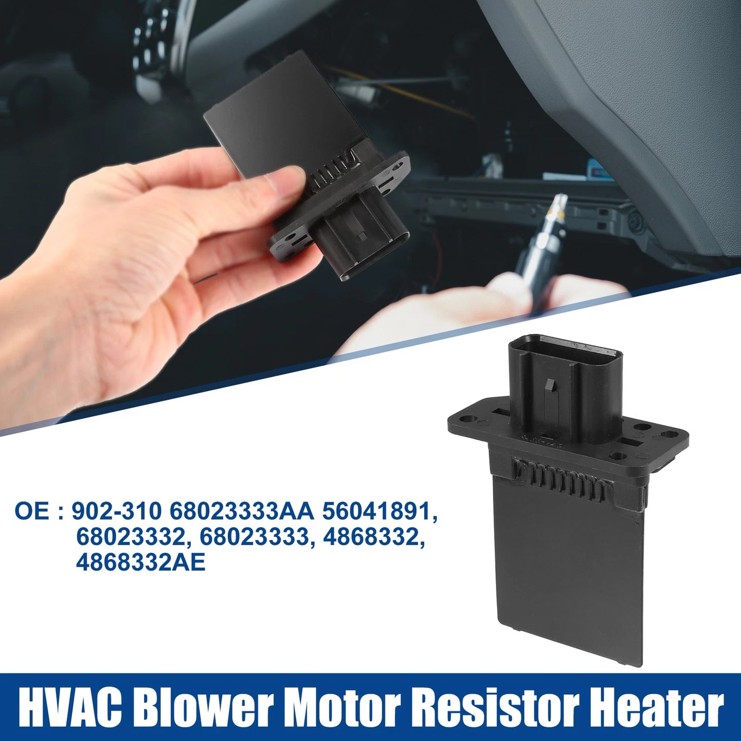 HVAC Blower Motor Resistor for Ford Escape, Taurus (2008-2012)