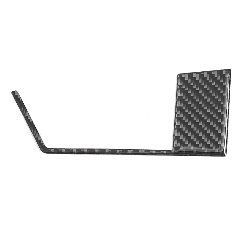 Carbon Fiber Console Charging Port Panel Trim Cover for 2008-14 Dodge Challenger