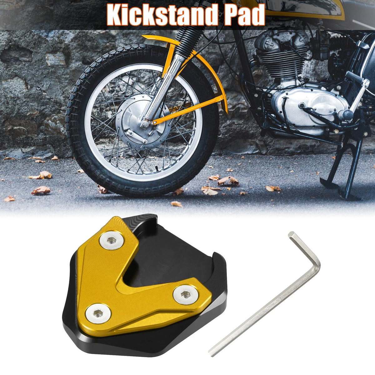 Motorcycle Kickstand Extension Pad for HONDA CB1300 (2020-2023)