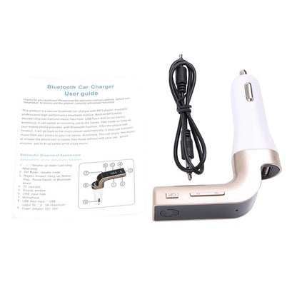 Wireless Car FM Transmitter U Disk MP3 Hands-Free Call Kit for Vehicles