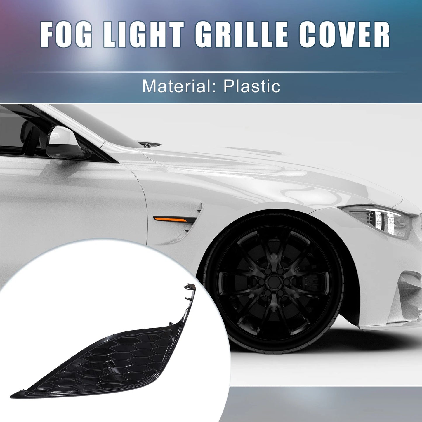 Front Right Fog Light Grille Cover Trims for Toyota Camry SE XSE