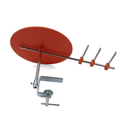 10" Disc Binding & Tape Holder Reel with Mounting Clamp for Sewing Machine