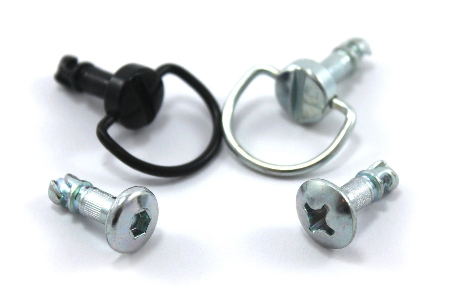 Dzus Fairing Closures Studs Pin Bolt - D-Ring Button & Length Model