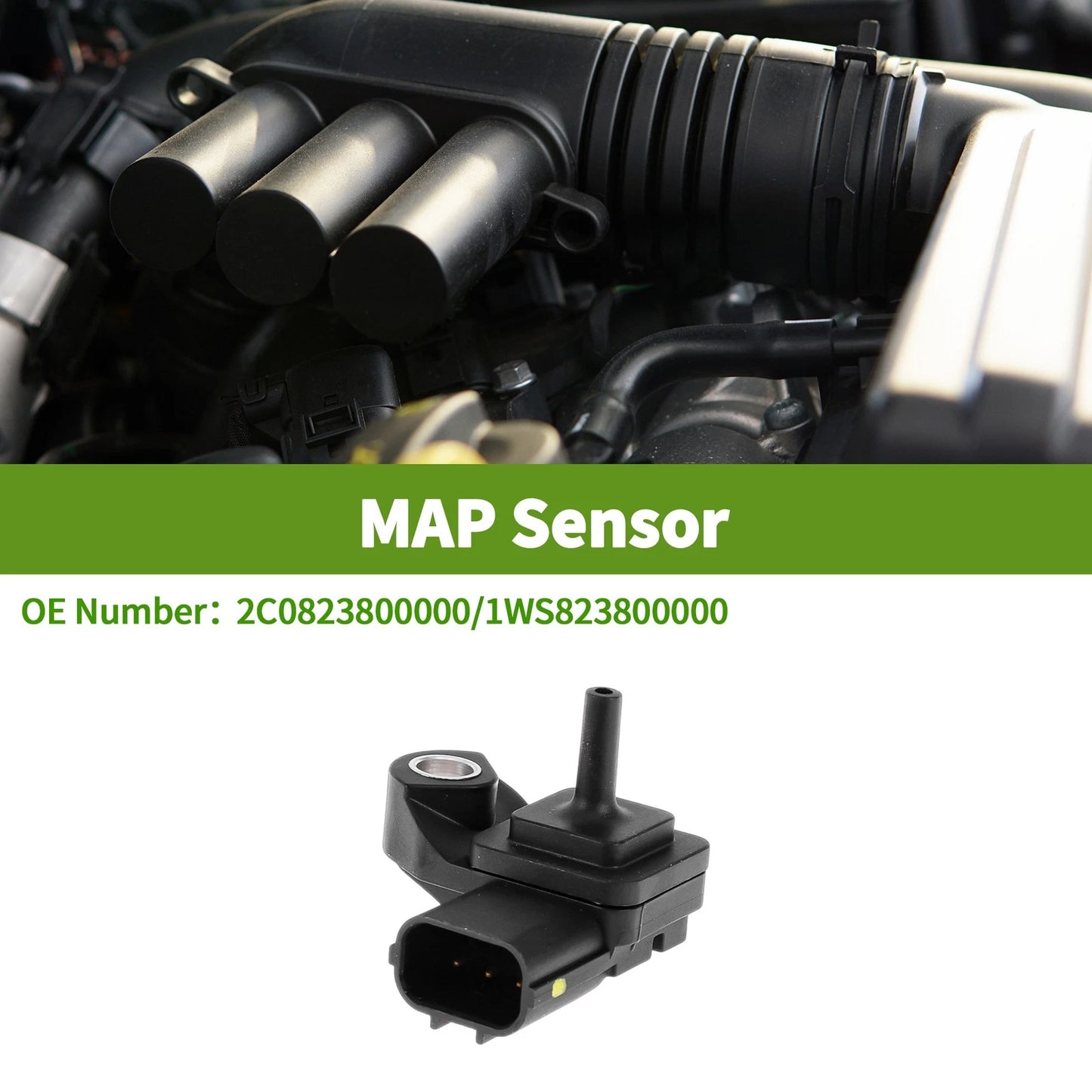 Manifold Absolute Pressure MAP Sensor for Yamaha YZF-R6 (2006–2016)