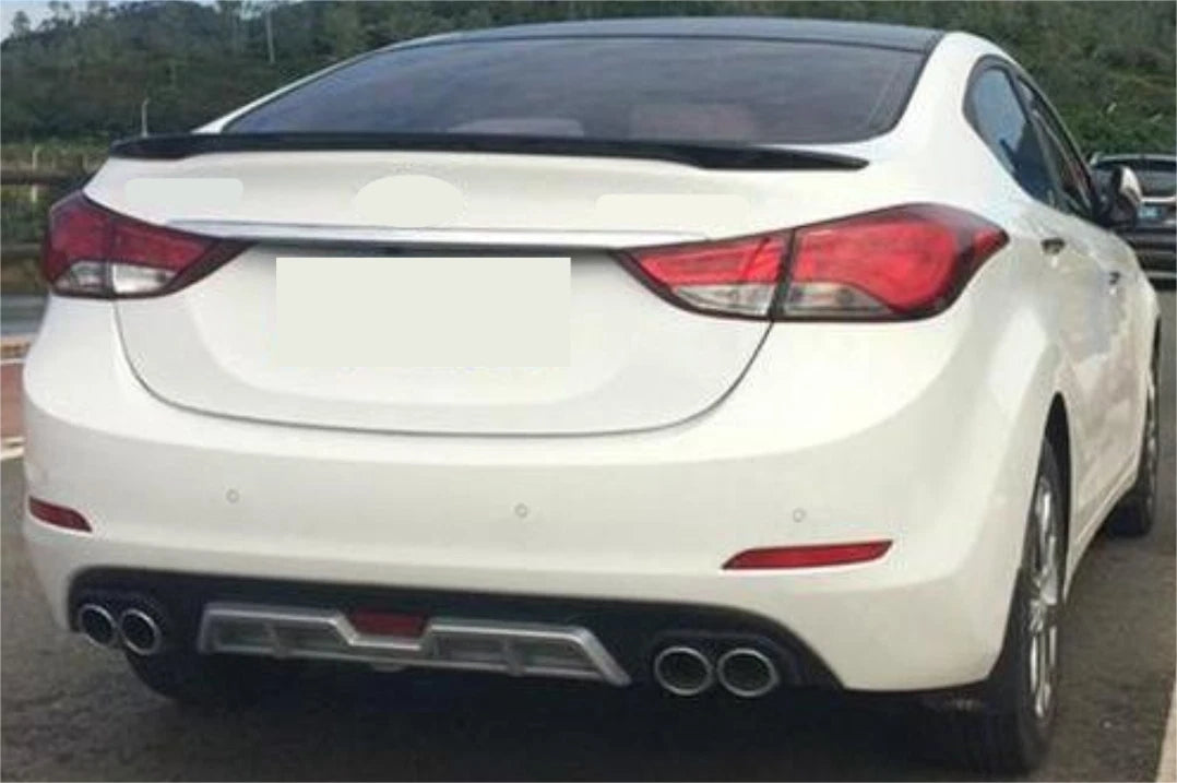 Glossy Black Rear Trunk Spoiler for 2011-2016 Hyundai Elantra Sedan (2011-2016)