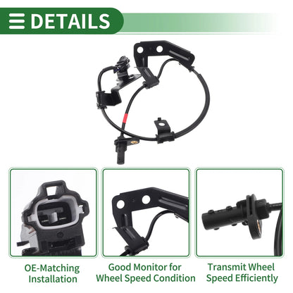 ABS Wheel Speed Sensor for Hyundai Santa Fe Right Rear (2001-2006)