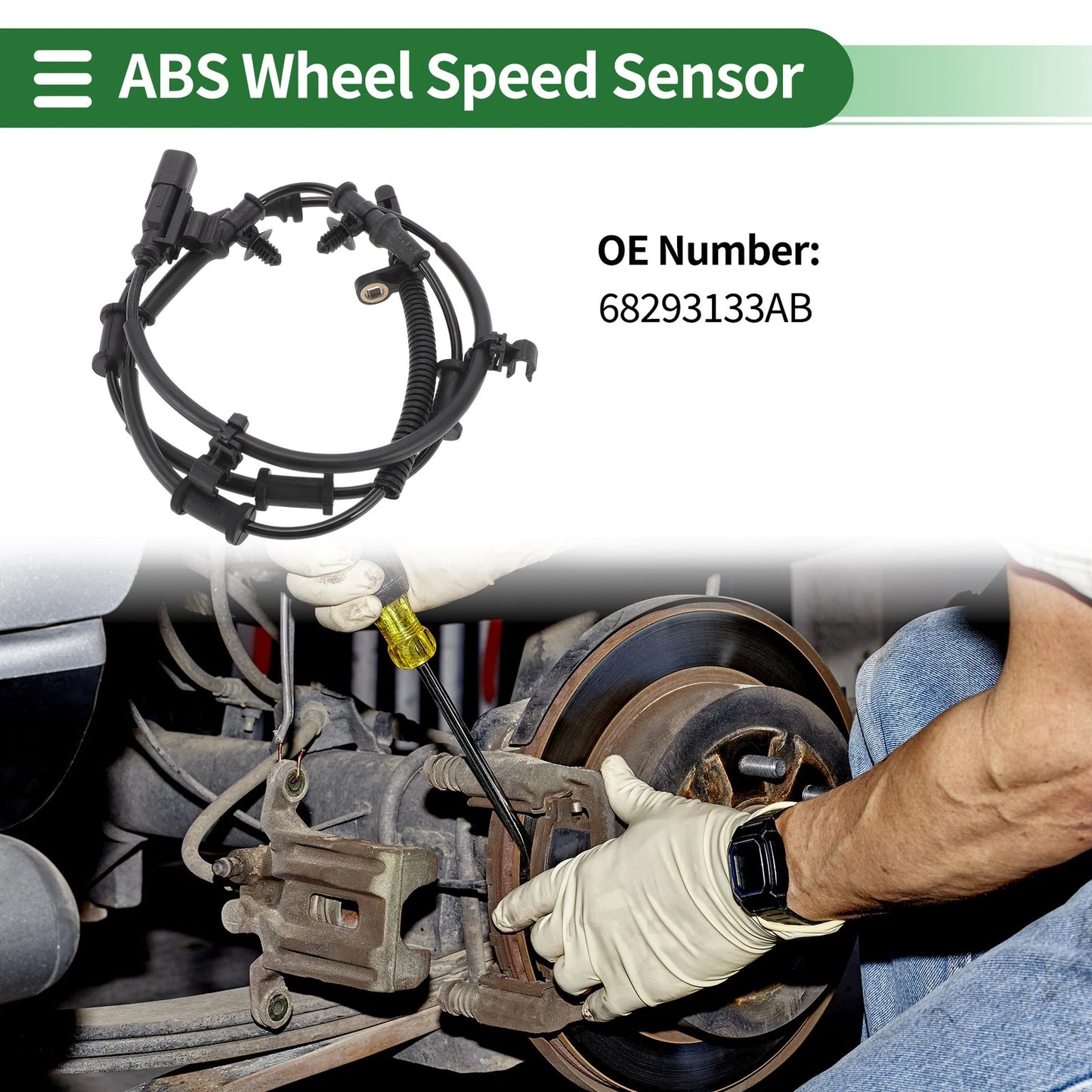 ABS Wheel Speed Sensor for Jeep Wrangler (2018-2022)