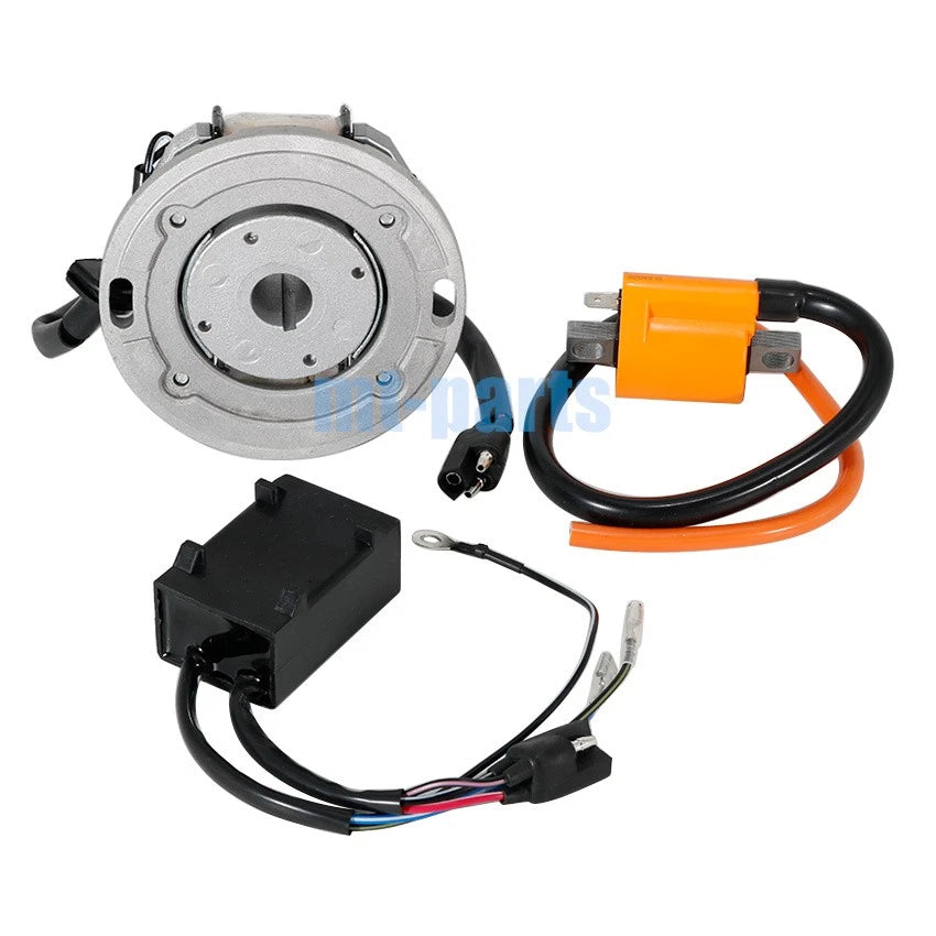 Stator Flywheel Rotor & CDI Ignition Coil for Suzuki RM80 RM85 (1977-2023)