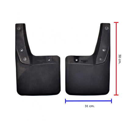 Mud Splash Guard Rubber Pair Fits Toyota Hilux Revo SR5 4WD Pickup 2015-19 D06