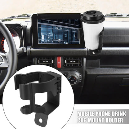 Adjustable Phone Drink Cup Mount Holder for Suzuki Jimny (2019-2021)