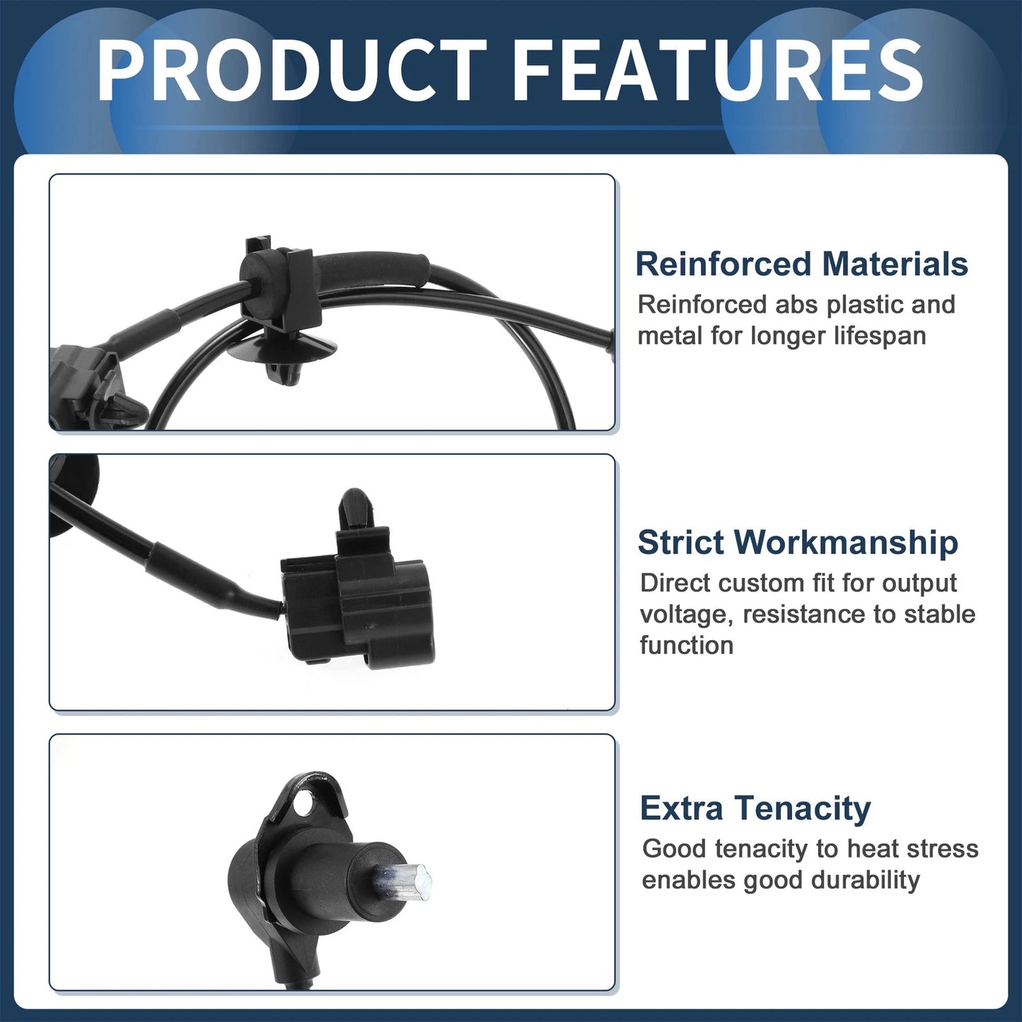 ABS Wheel Speed Sensor for Chevrolet Aveo (2004-2011)