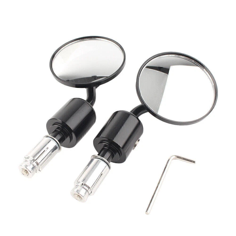 Rearview Mirrors for Motorcycle Street Bike Cruiser Chopper Dirt Bike Scooter