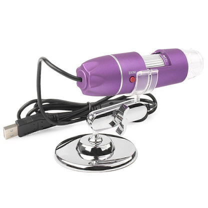50X-500X Digital Microscope Endoscope Skin Hair Follicle Detector Tool Set