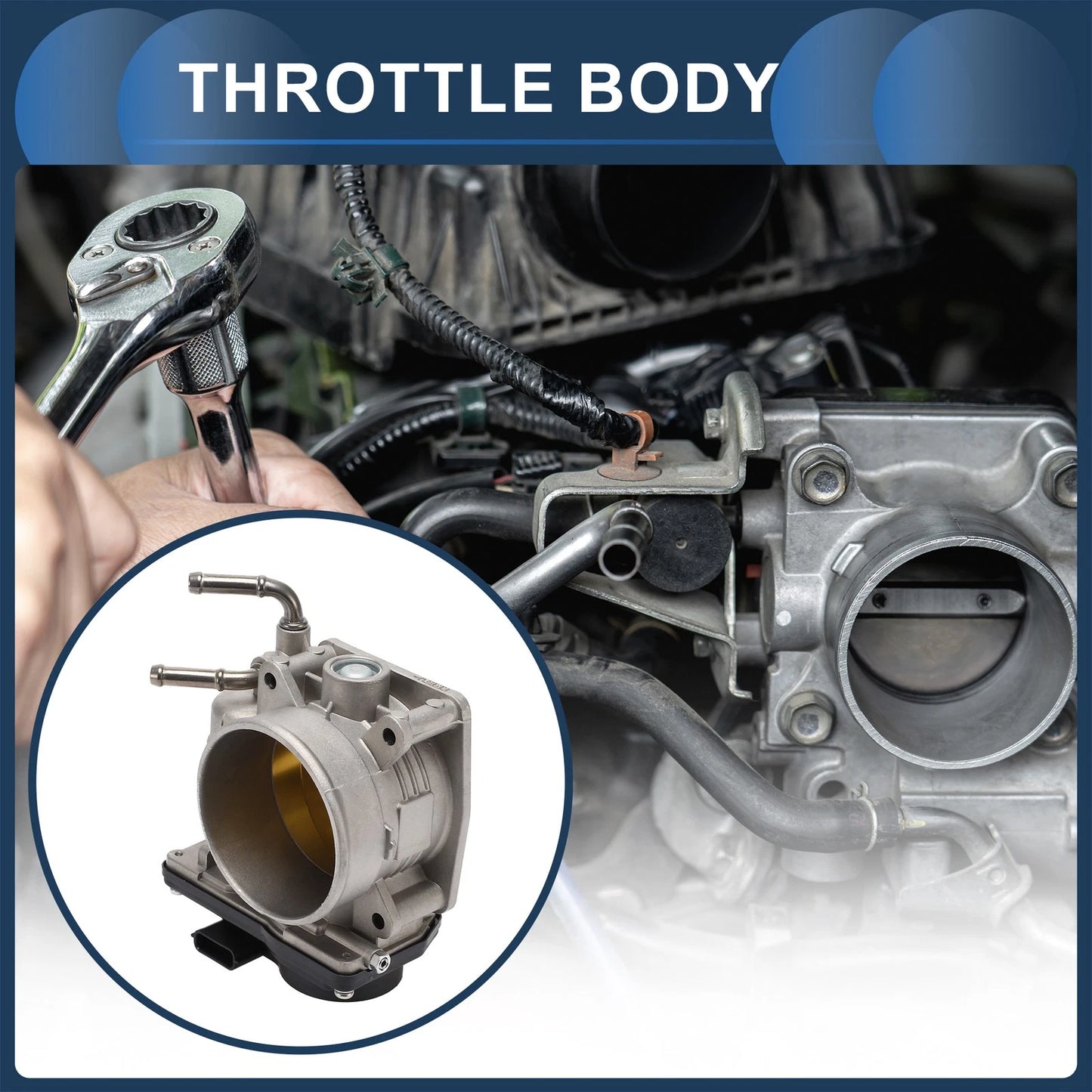 Throttle Body for Nissan Altima, Pathfinder, Murano, Quest (2002-2012)