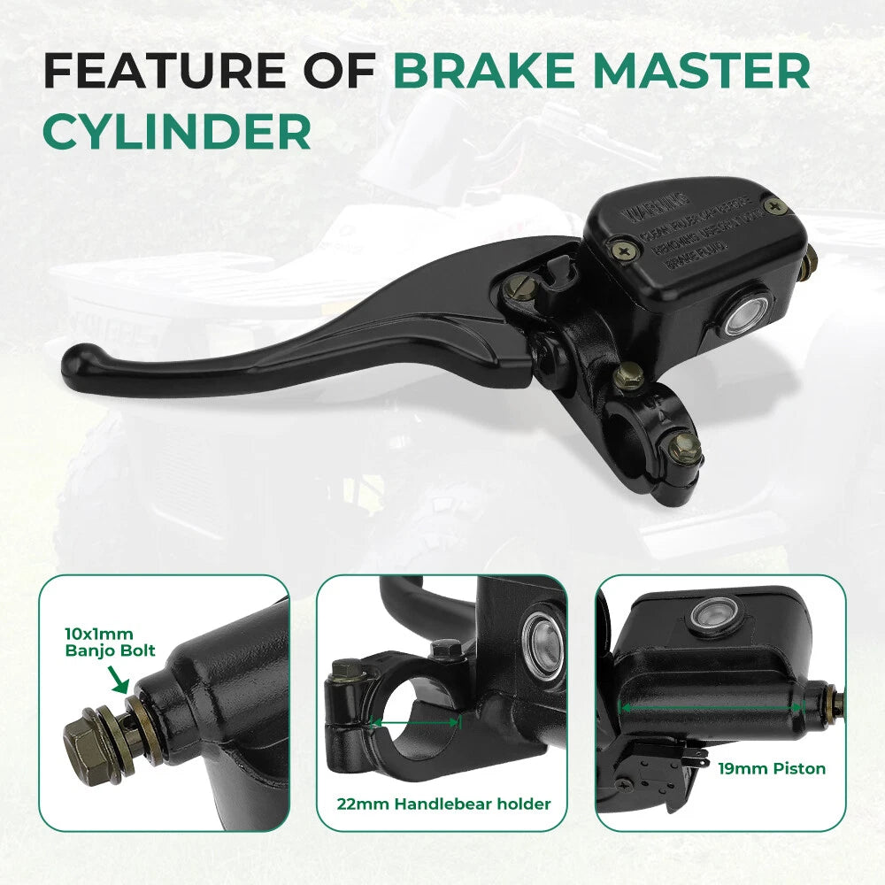 Front Left Brake Master Cylinder for Polaris Sportsman (1996–2008)