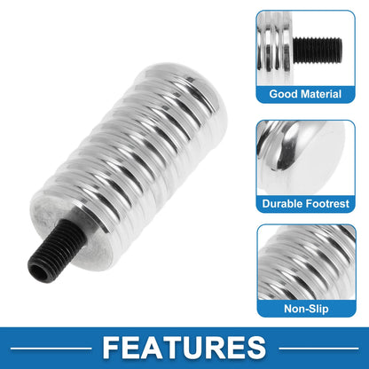 Shifter Footrests Peg Silver Tone for HARLEY-DAVIDSON XL883R